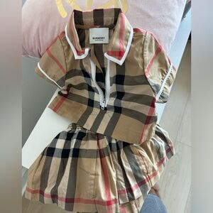 Burberry set baby girl